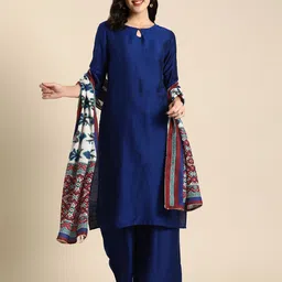 Anouk Women Regular Kurta with Palazzos & With Dupatta-44