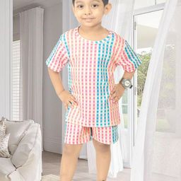 Smuktar garments Multicoloured Cotton Blend Clothing Set-picture-34