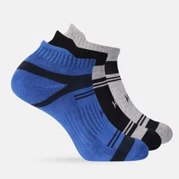 HRX by Hrithik Roshan Men Pack Of 3 Patterned Above Ankle-Length Socks-53