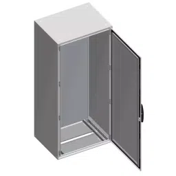 Schneider Electric NSYSM Series Sheet Steel Single Door Floor Standing Enclosure, NSYSM16630P-image-54