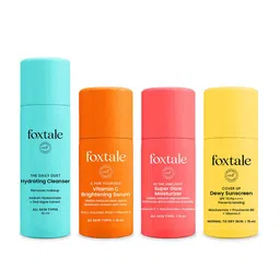 FoxTale Set Of 4 Hydrating Cleanser, Serum, Moisturizer & Sunscreen Combo-picture-30
