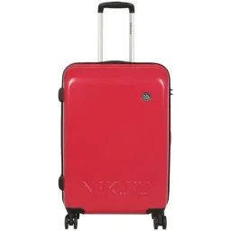 NAKURU Lakeview Expedition Purplish Red Solid Hard Medium Trolley Bag -24 cm-image-59