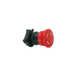 ESBEE Mushroom Head Push Button 22.5mm Red image 2