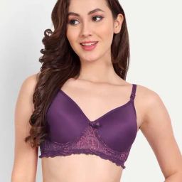 FIMS: Fashion is my Style Purple Lace Work Everyday Bra-picture-46