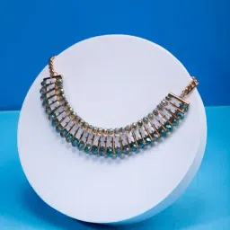 Priyaasi Blue Stone Studded Choker-image-64