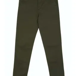Peter England Kids Green Cotton Regular Fit Pants-image-128