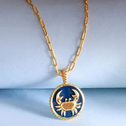 Voylla Gold-Plated Circular Pendants with Chains image 1