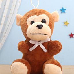 Toytales Jack Monkey Soft Toy Brown - Height 15 cm-13