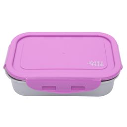 JAYPEE PLUS Stainless Steel Lunch Box Buddysteel Purple , 500 ml , Suitable for school, offices and picnics ,Microwave Safe-43