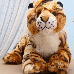 Edu Kids Tiger Soft Toy Brown - Height 22 cm-image-7