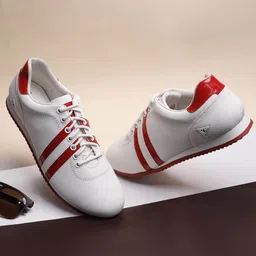 LOUIS STITCH Men Color Blocked Casual Sneaker with Auto Adjustable Elastic Laces-image-93