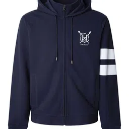 HACKETT LONDON Men Pure Cotton Hooded Sweatshirt-image-58