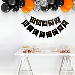 Special You 27-Pcs Black & Grey Happy Birthday Decor-image-38