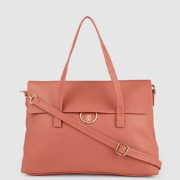 Baggit Women Pink Solid Handheld Bag-13