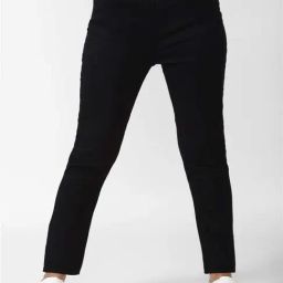 FOREVER 21 WOMEN MID WAIST SLIM FIT ANKLE LENGTH JEANS-image-39