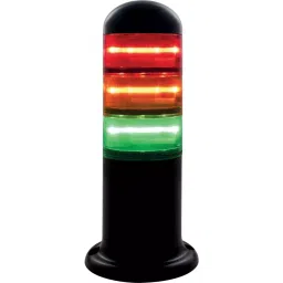 RS PRO Red/Green/Amber Signal Tower Lamp 100 mm Base Diameter, 1902807-13