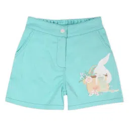 Cutecumber Kids Aqua Printed Shorts-picture-11
