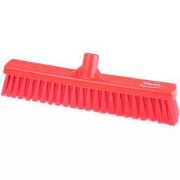 VIKAN Broom Red with PET Bristles for General Purpose, 31794-image-54