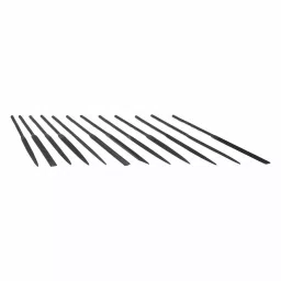 Westward Needle File Set 6-1/4 inch File Length without Tang, 30PA65 (Pack of 12)-2