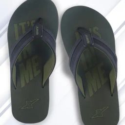 Sparx Men's Olive Flip Flops-image-47