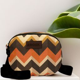 Anouk Printed Sling Bag with Tasselled image 3