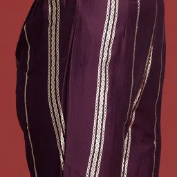 Anouk Printed Regular Sequinned Kurta With Sharara & Dupatta image 3