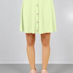 The Roadster Lifestyle Co A-line Mini Skirt-image-39