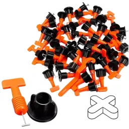 Godavari Tile Leveling System Jack With Spacers Polypropylene & Steel Orange & Black 1.18 cm Width 1.2 cm Length for Home & Professional-26