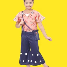 HSS TRENDS Kids-Unisex Blue Cotton Blend Clothing Set-image-97