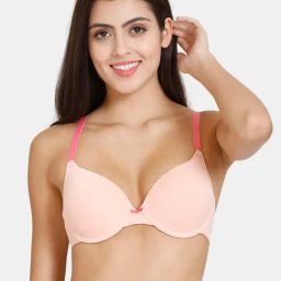 Zivame Pink Medium Coverage T-Shirt Bra-image-38
