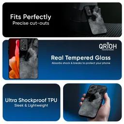 QRIOH Fossil Gradient Printed Redmi 14C 5G Impact Resistant Back Case image 3