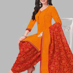 SIMPLYETHNIC Ethnic Motifs Printed Unstitched Dress Material-picture-23