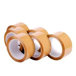 Veeshna Polypack 65 Meter x 76.2 mm (3 Inch) Brown Tape BT03-02-image-5