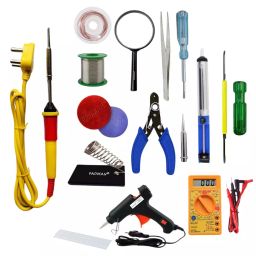 Fadman 15 In 1 Electronic Solution Advanced Flat 20 mm Tip Copper & Iron 25 W Full Yellow & Red-24