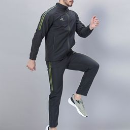 SPORT SUN Mock Collar Sports Tracksuit-image-97
