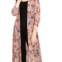 Murcia Women Printed Longline Shrug image 2