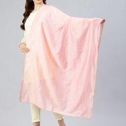 swatika Checked Dupatta With Gotta Patti image 3