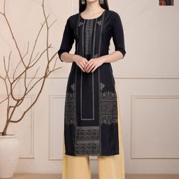 Moda Rapido Women Ethnic Motifs Printed Floral Crepe Kurta-picture-56