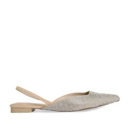 Call It Spring Women's Beige Sling Back Sandals-image-53
