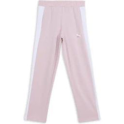 Puma Girls Rose Mauve Flower Farm Youth Regular Fit Knitted Pants-image-57