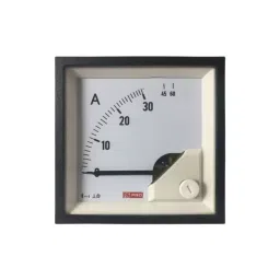 RS PRO Analogue Panel Ammeter 60 Input A AC, 68X68 mm, 1 % Moving Iron, 1862452-14