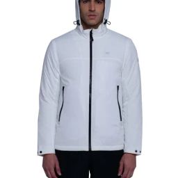 Wildcraft White Regular Fit Hooded Jacket-picture-14