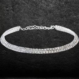 Shayna Silver-Plated Alloy Necklace-image-54