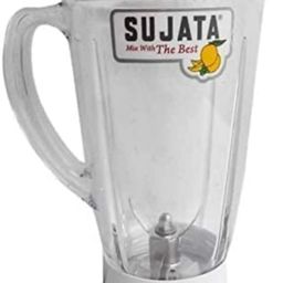 ks appliances Plastic Blendar Jar Compatible for Sujata 1750 Ml (White) image 2