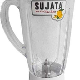 ks appliances Plastic Blendar Jar Compatible for Sujata 1750 Ml (White) image 1