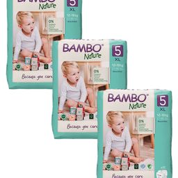 Bambo Nature Eco-friendly Tape Diapers with Wetness Indicator XL Size Pack Of 3 - 66 Pieces-20