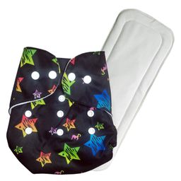 Domenico Washable Baby Diaper Premium Cloth Diaper Reusable Adjustable Size Waterproof Pocket Cloth Diaper Nappie-28