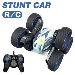 Negocio Mkb 6 Wheel Flipping High Speed Rolling Tyres Jumping Stunt Remote Light and Sound  Controlled Car- Pack of 1 - Color May Vary-20