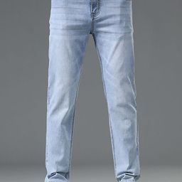 StyleCast x Revolte Men Light Fade Stretchable Jeans-picture-6