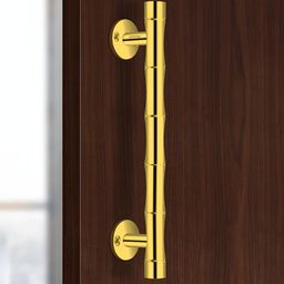 Plantex Stainless Steel Gold Pull-Push Door Handle-picture-11